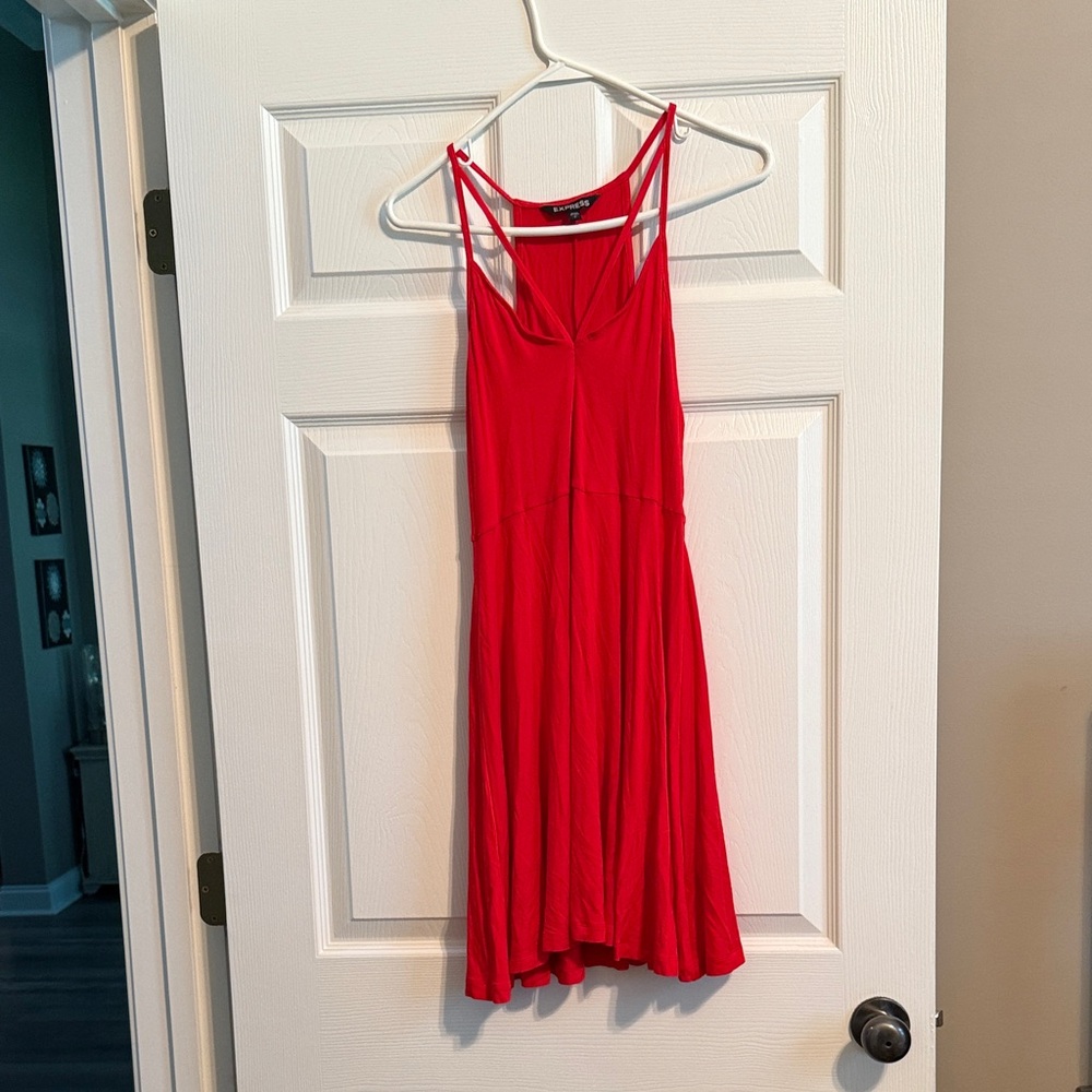 Express Red Mini Dress